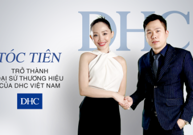 Tóc Tiên trở thành đại sứ thương hiệu của DHC